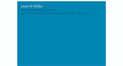 Desktop Screenshot of janetkmiller.com